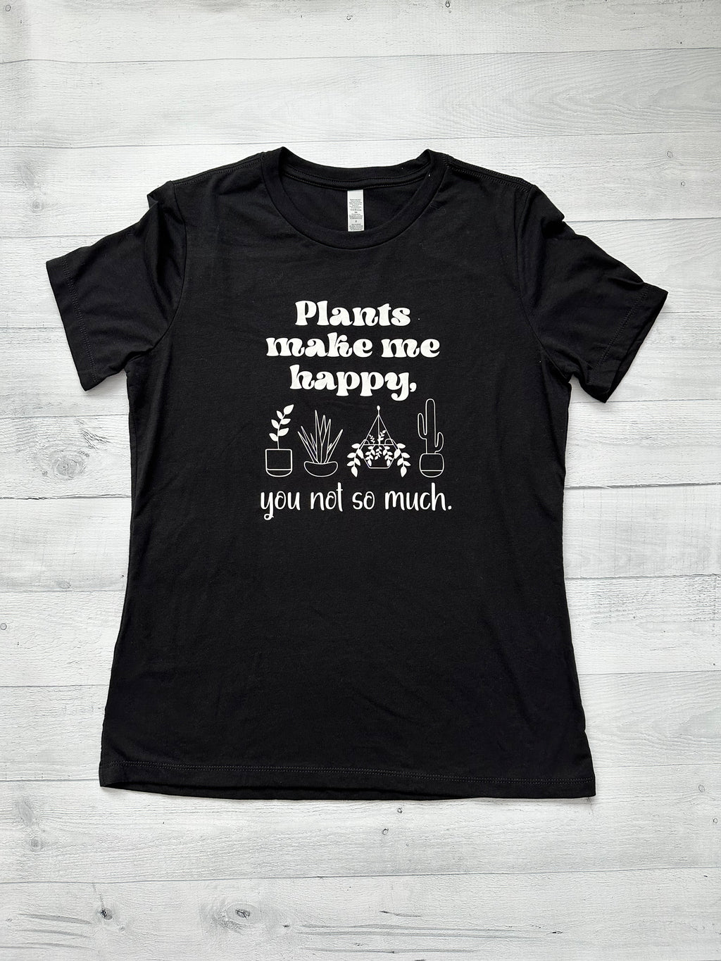 'Plants Make Me Happy' T-Shirt