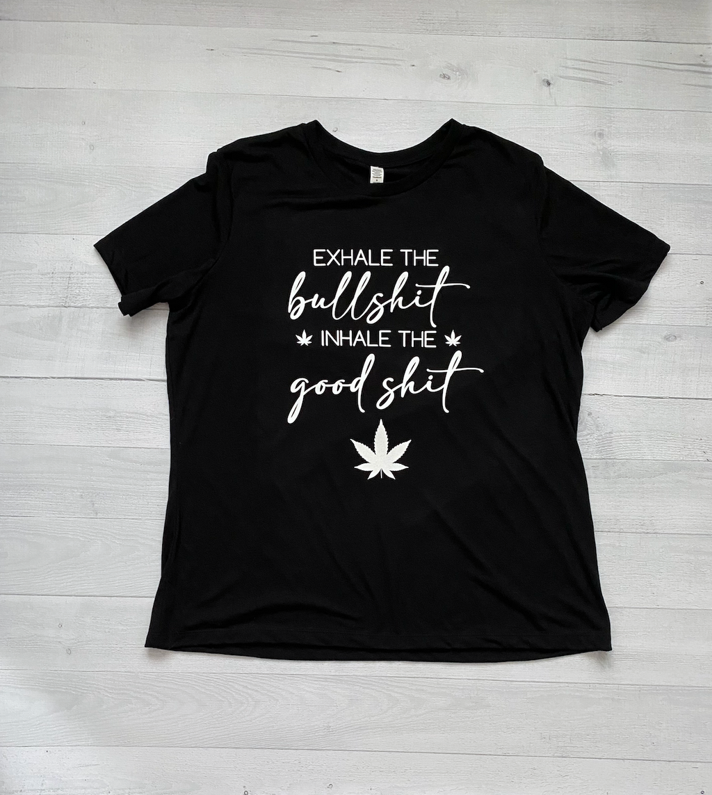 'Exhale + Inhale' T-shirt