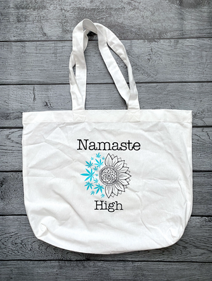 'Namaste High' Canvas Bag